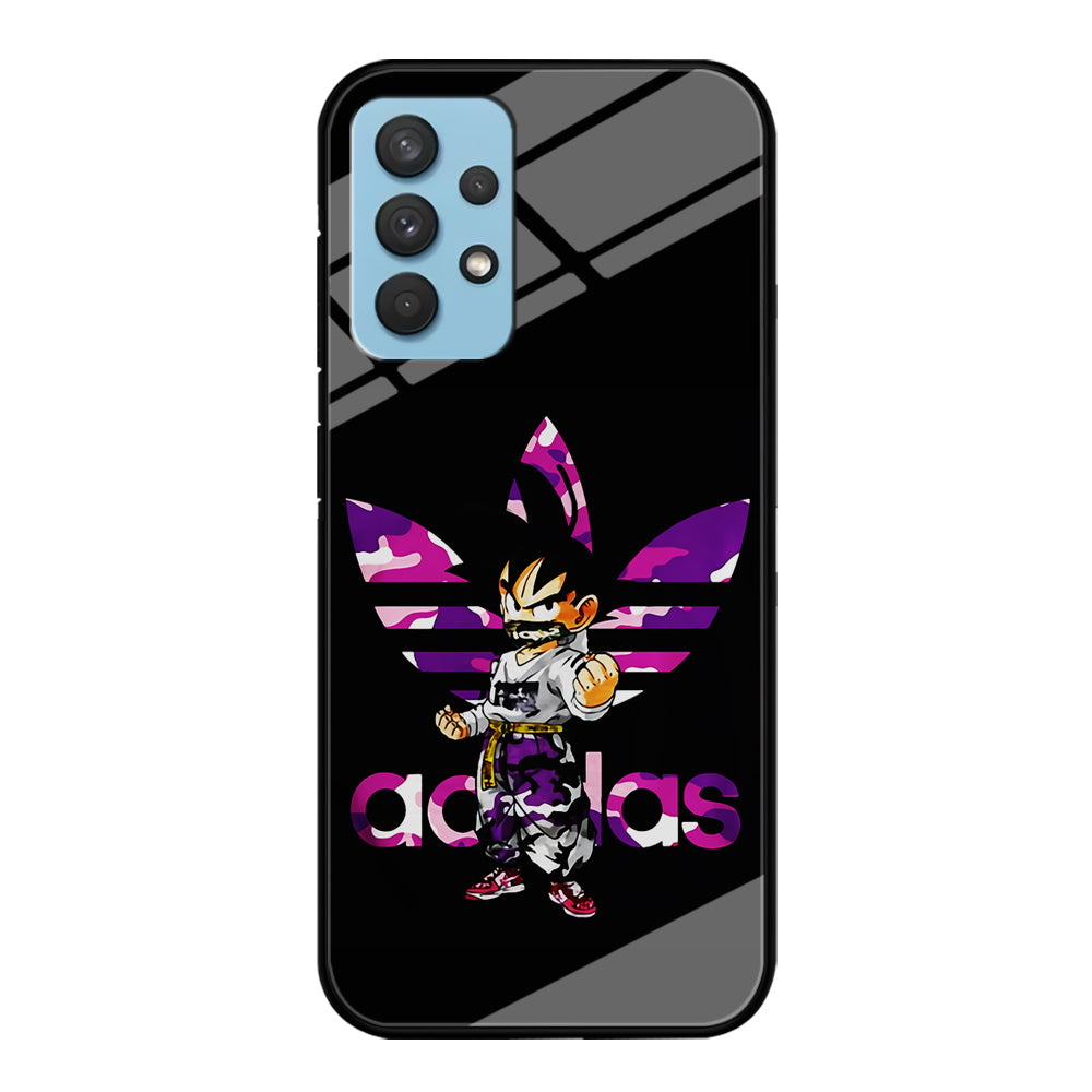 Adidas Purple Camo Son Goku Samsung Galaxy A32 Case