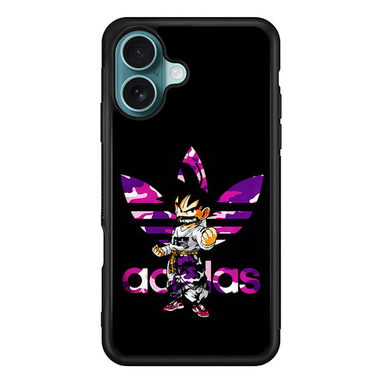 Adidas Purple Camo Son Goku iPhone 17 Case - Altracase