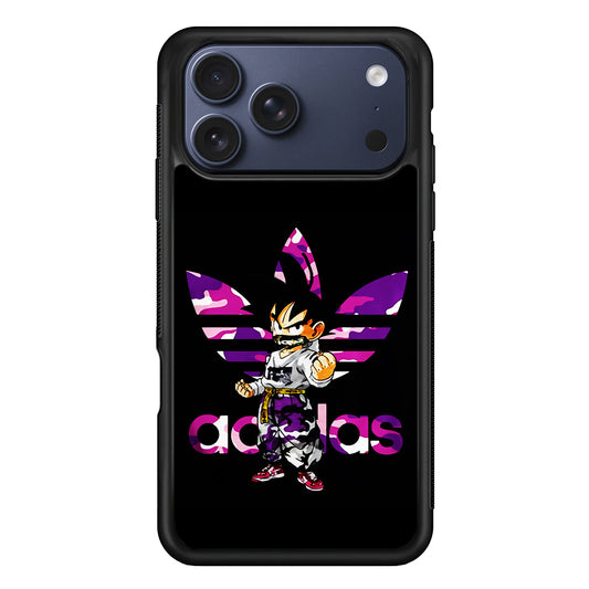 Adidas Purple Camo Son Goku iPhone 17 Pro Case - Altracase