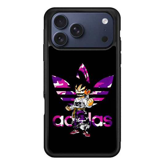 Adidas Purple Camo Son Goku iPhone 17 Pro Max Case - Altracase