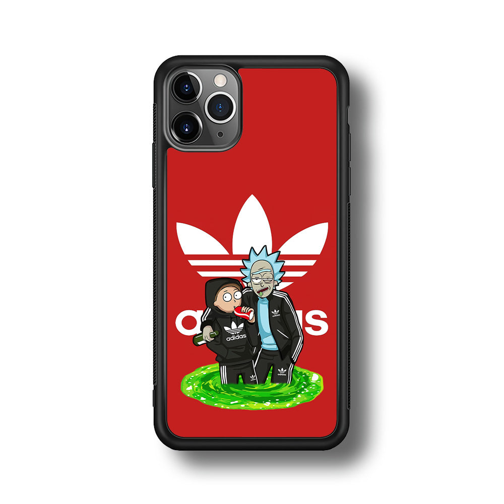 Adidas Rick and Morty Portal iPhone 11 Pro Case