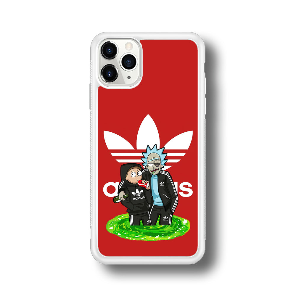 Adidas Rick and Morty Portal iPhone 11 Pro Case