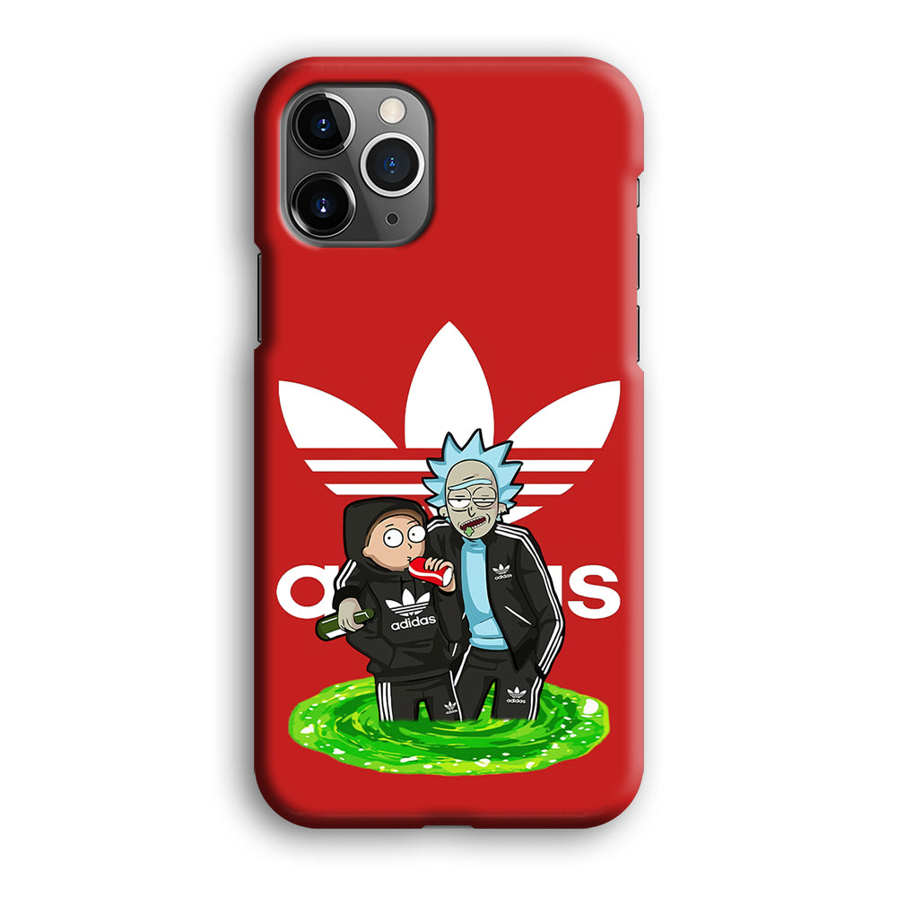 Adidas Rick and Morty Portal iPhone 12 Pro Case