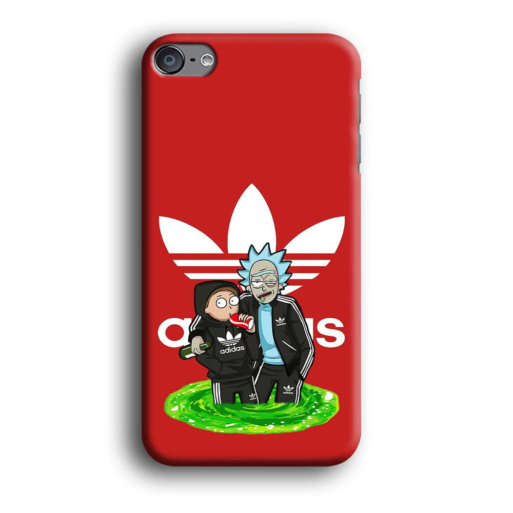 Adidas Rick and Morty Portal iPod Touch 6 Case