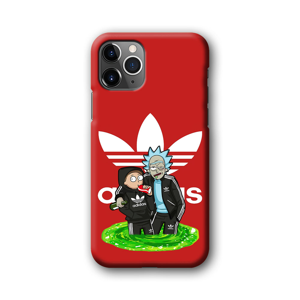 Adidas Rick and Morty Portal iPhone 11 Pro Case