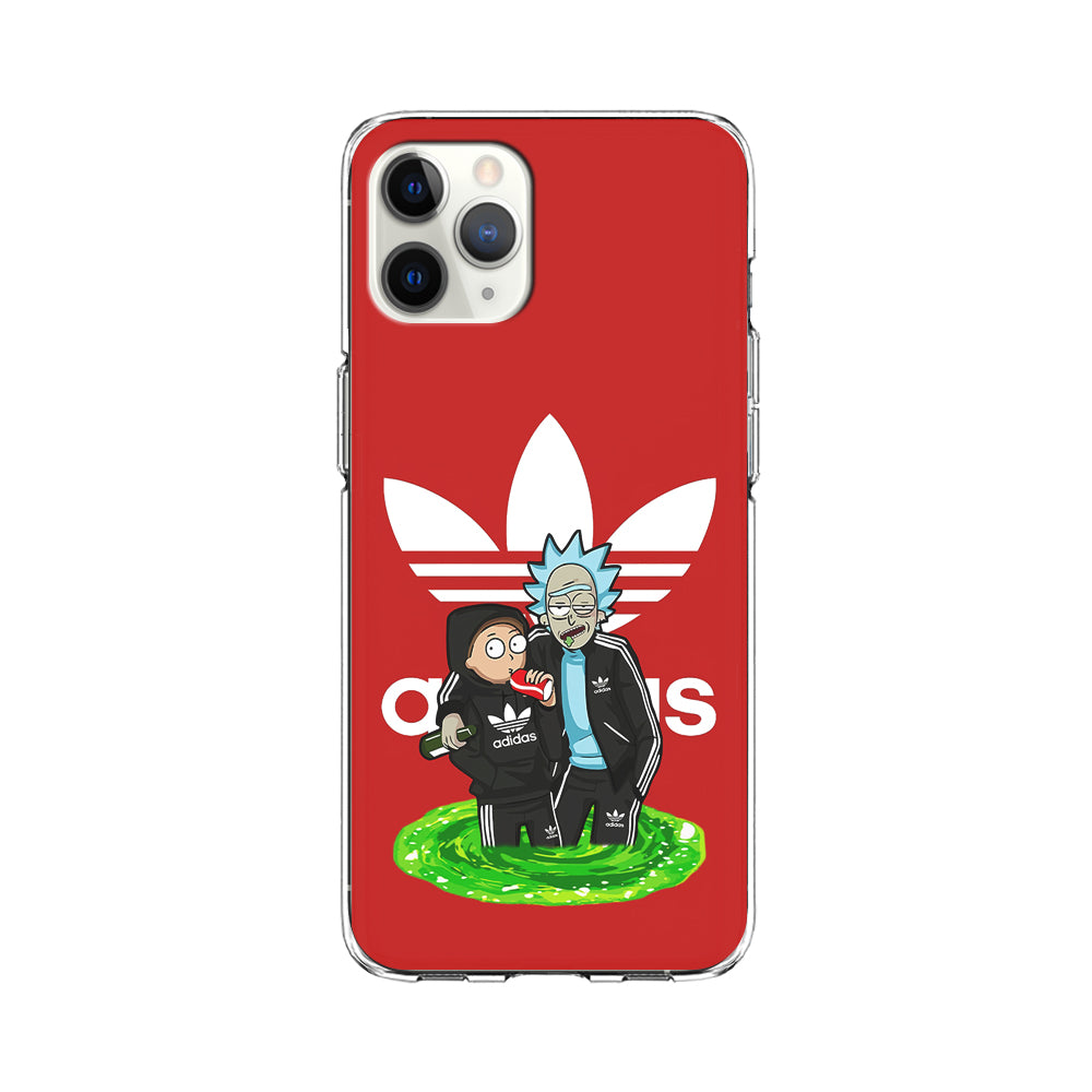 Adidas Rick and Morty Portal iPhone 11 Pro Case