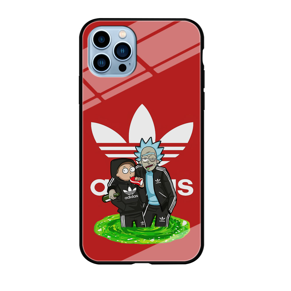 Adidas Rick and Morty Portal iPhone 12 Pro Case