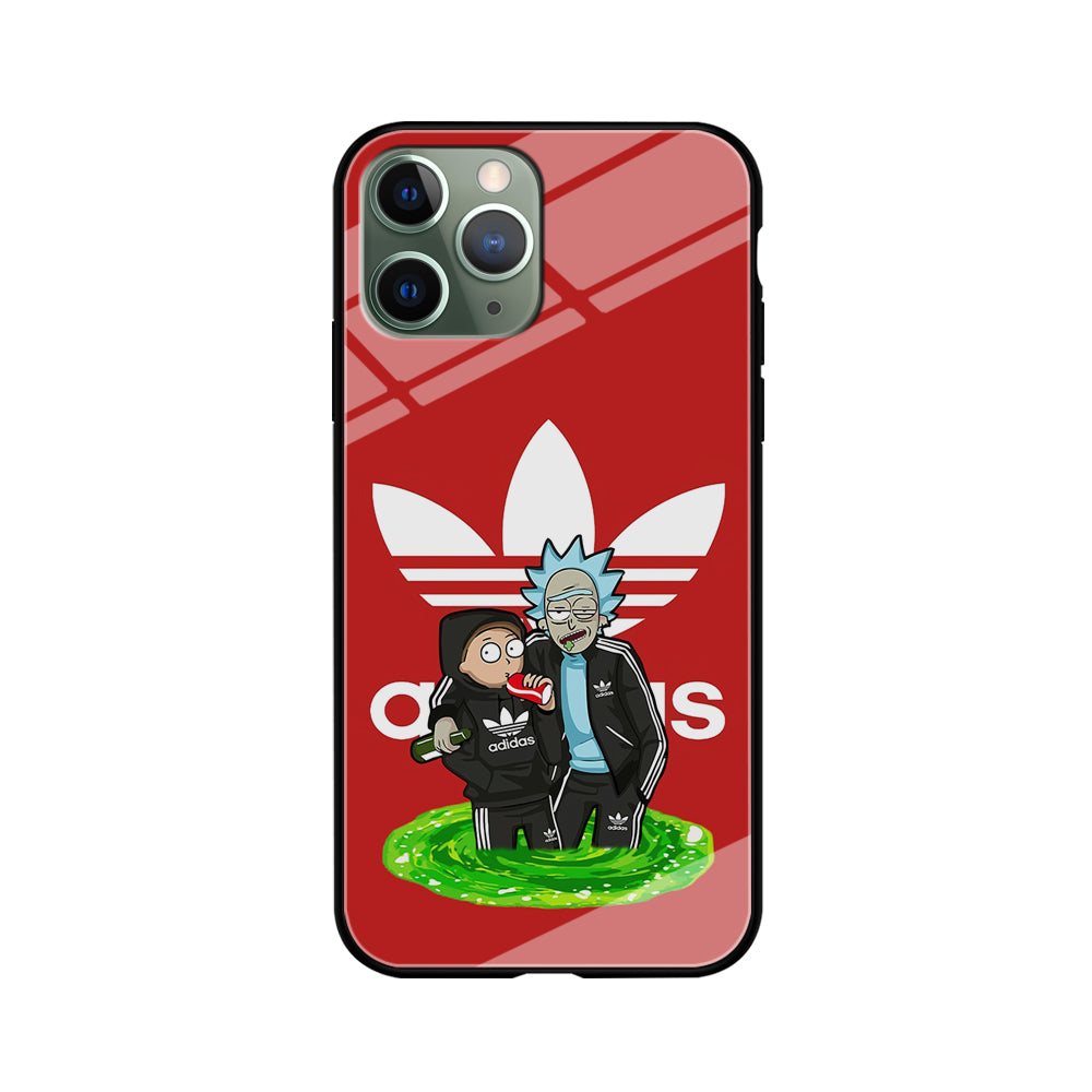 Adidas Rick and Morty Portal iPhone 11 Pro Case