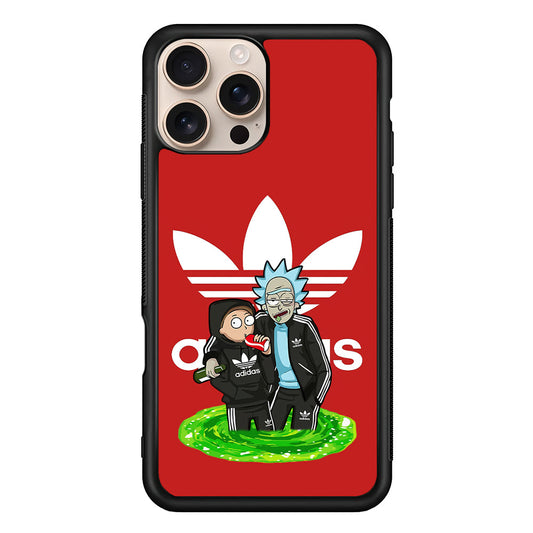 Adidas Rick and Morty Portal iPhone 16 Pro Max Case - Altracase