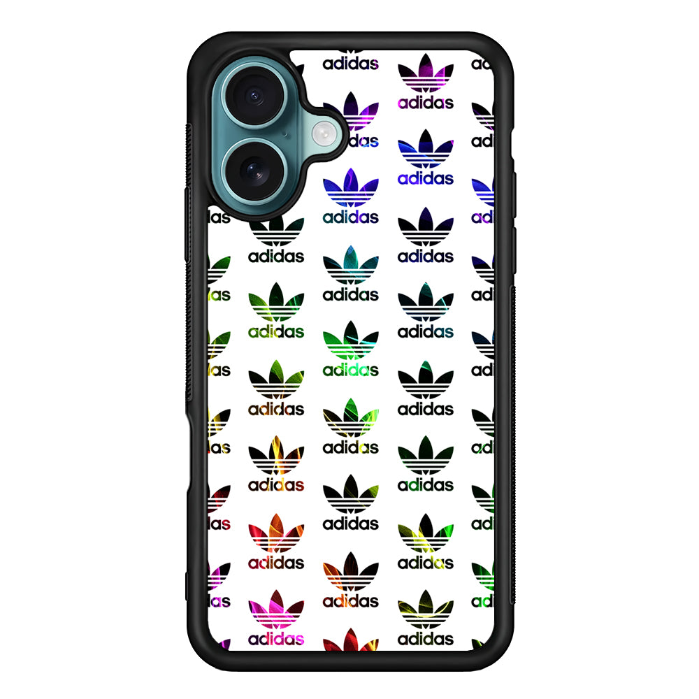Adidas Smoke Colorful Pattern iPhone 16 Case - Altracase