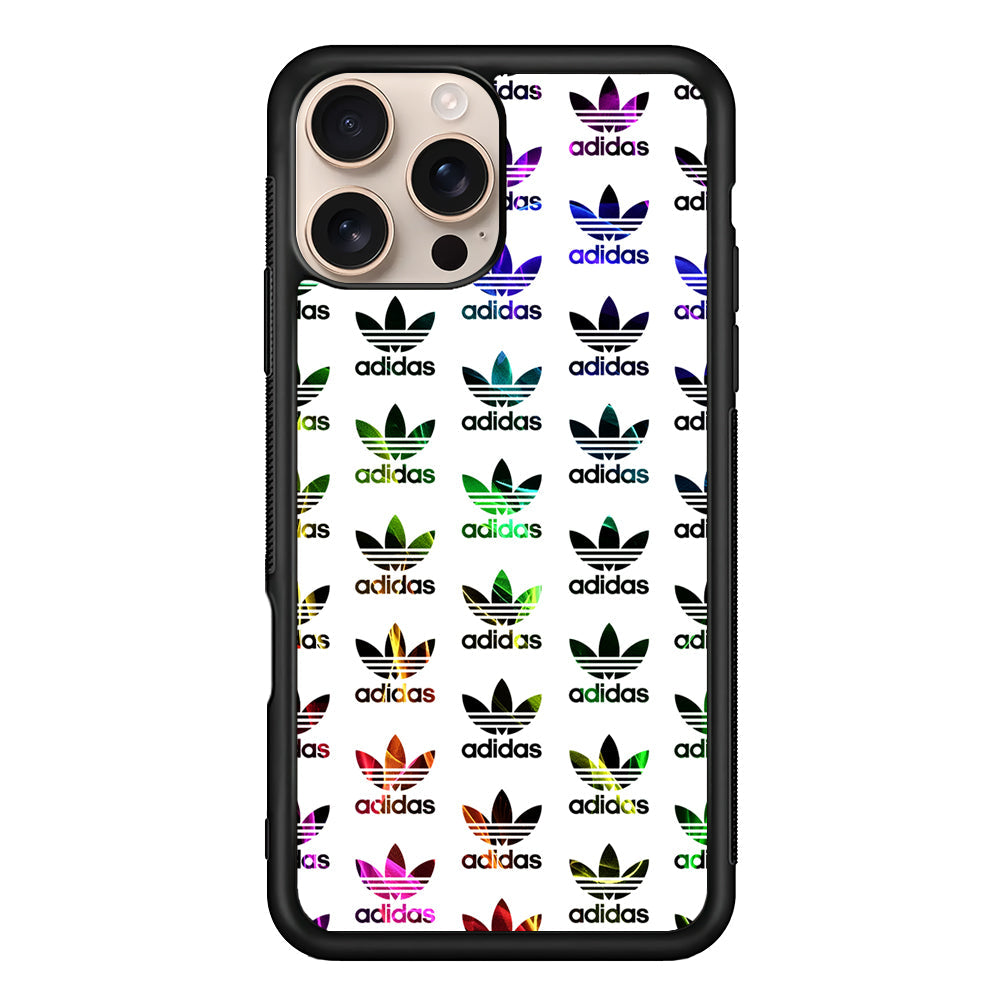 Adidas Smoke Colorful Pattern iPhone 16 Pro Max Case - Altracase
