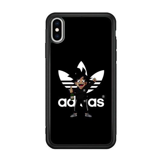 Adidas Son Goku Drink iPhone Xs Max Case-Mobile Phone Case-Altracase