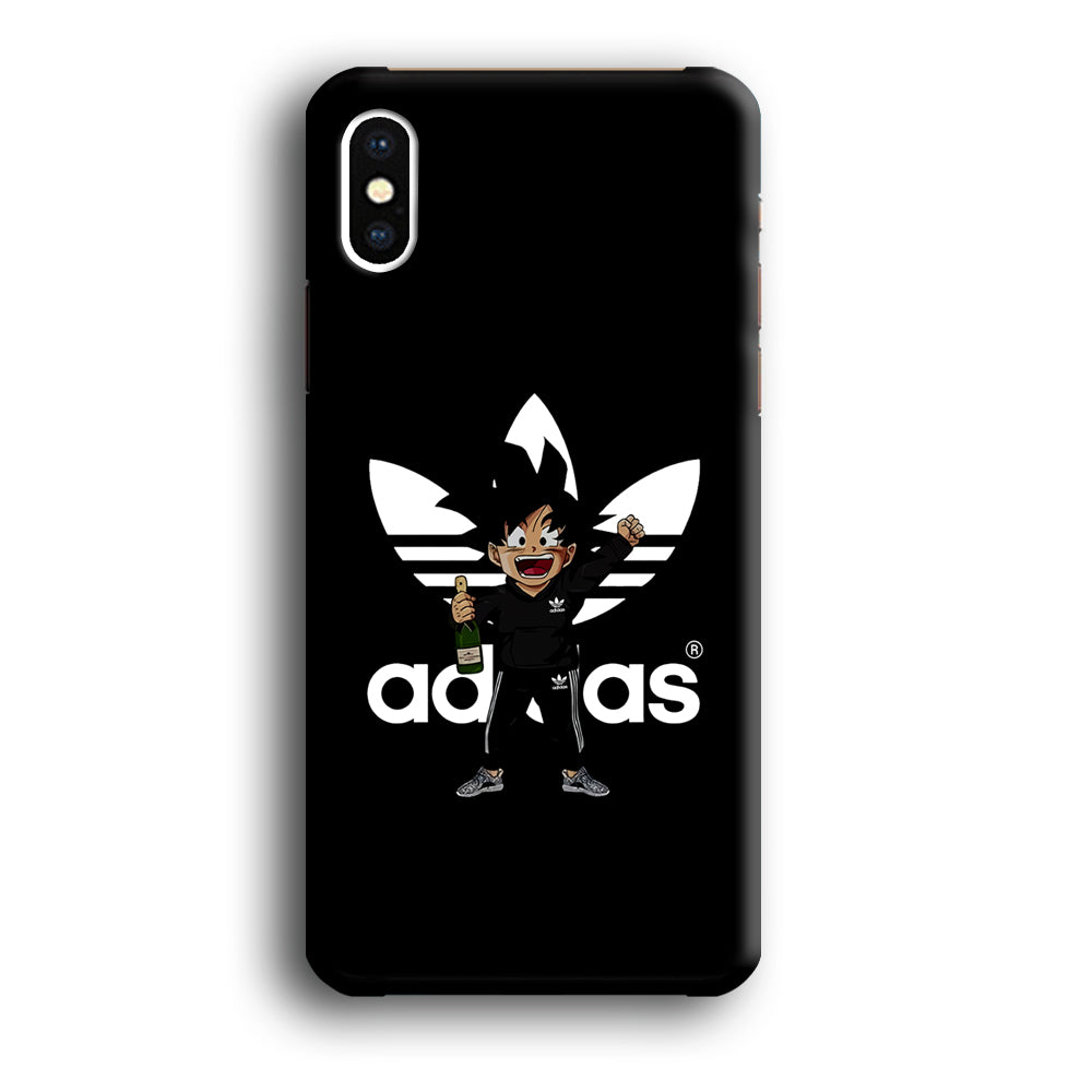 Adidas Son Goku Drink iPhone Xs Case