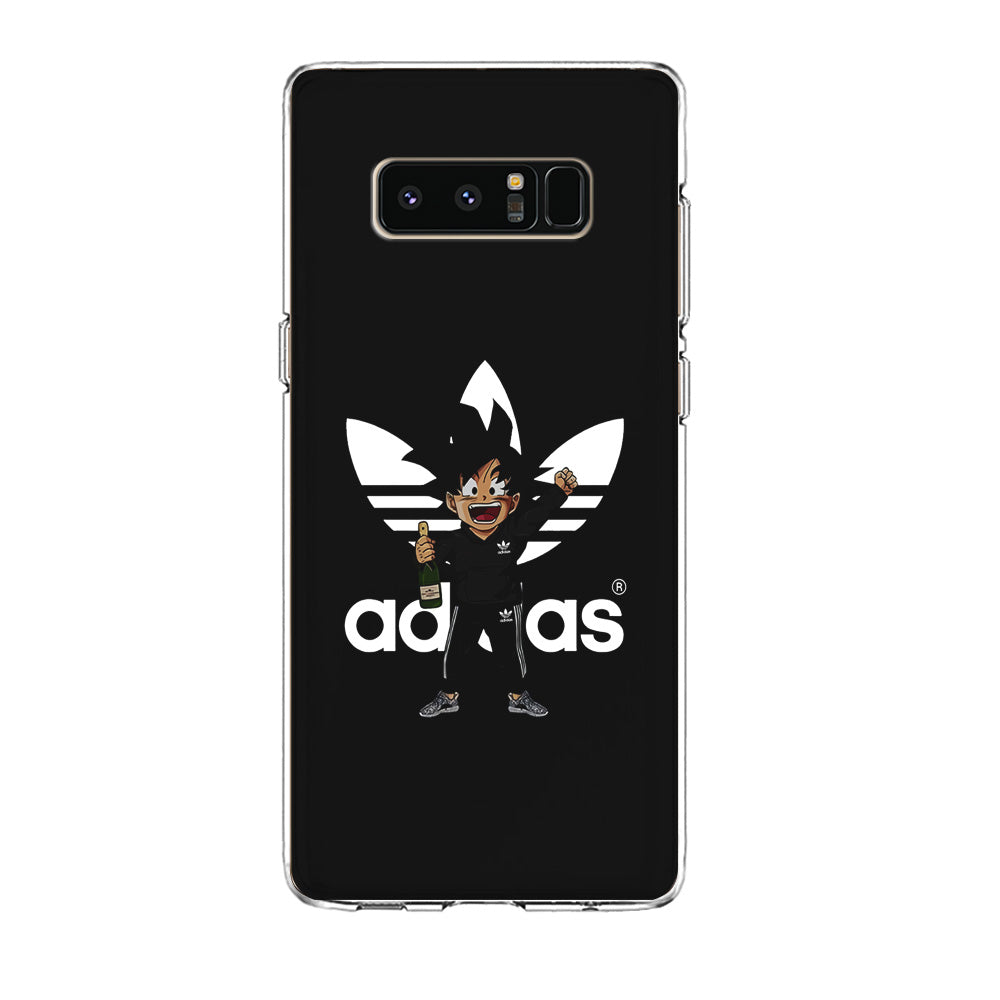 Adidas Son Goku Drink Samsung Galaxy Note 8 Case