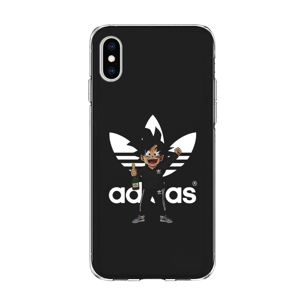 Adidas Son Goku Drink iPhone Xs Case