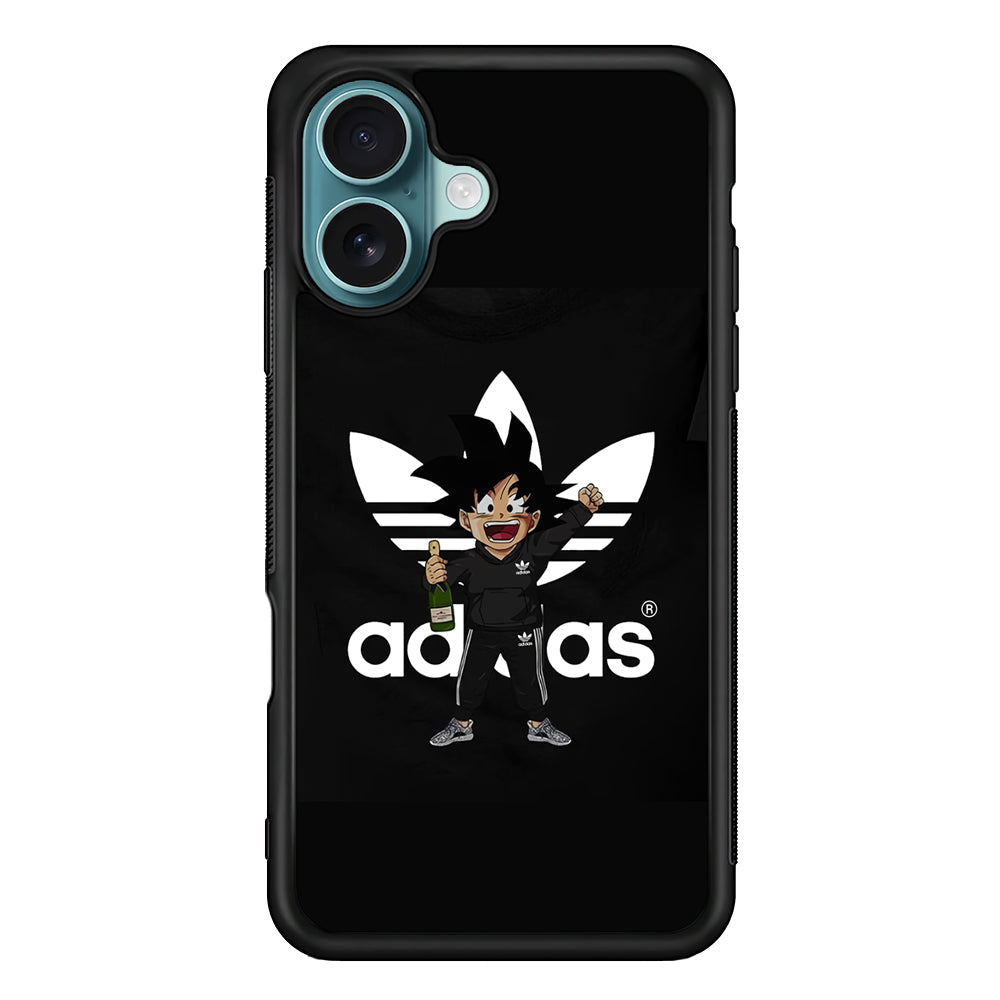 Adidas Son Goku Drink iPhone 16 Plus Case - Altracase