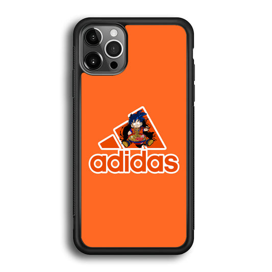 Adidas Son Goku Eats Ramen iPhone 12 Pro Case-Mobile Phone Case-Altracase