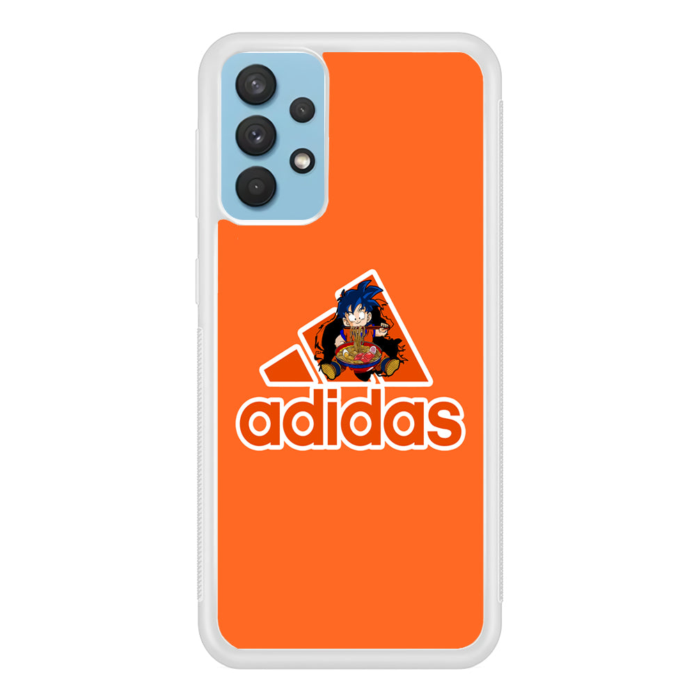 Adidas Son Goku Eats Ramen Samsung Galaxy A32 Case