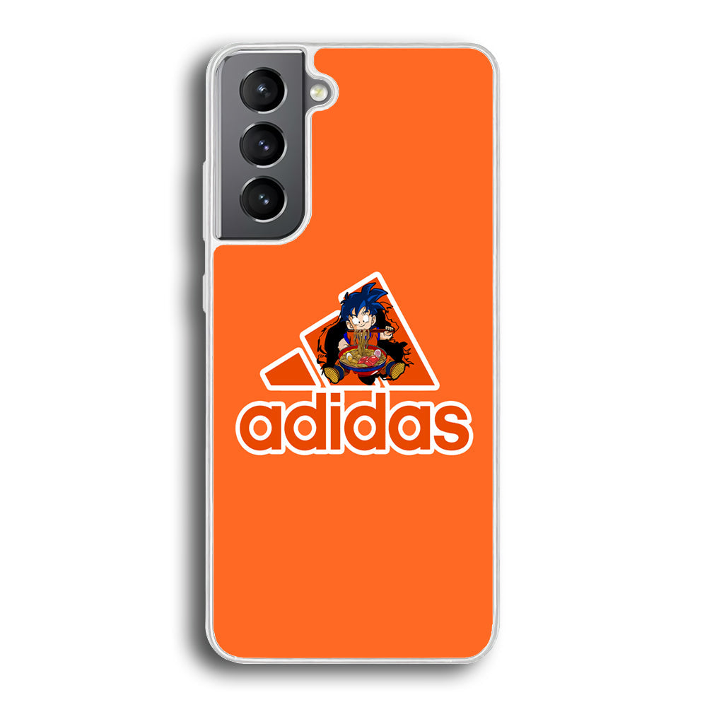 Adidas Son Goku Eats Ramen Samsung Galaxy S22 Plus Case