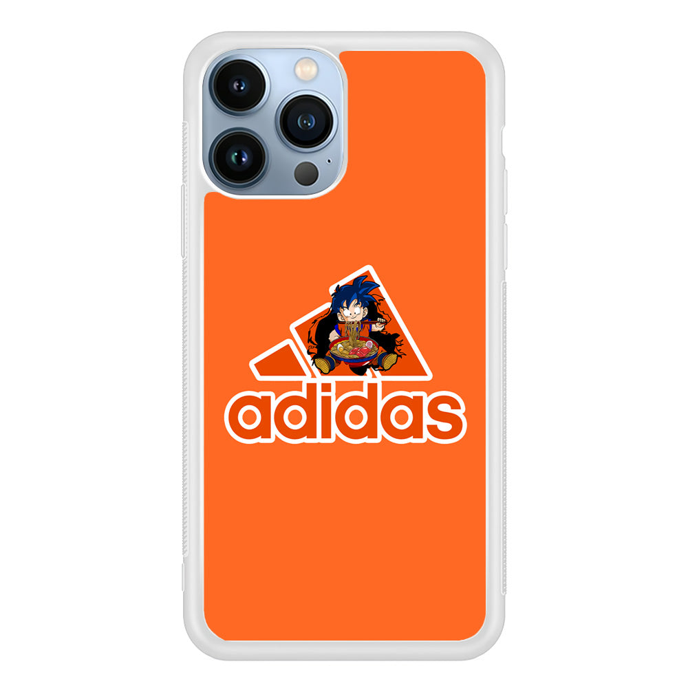 Adidas Son Goku Eats Ramen iPhone 13 Pro Case