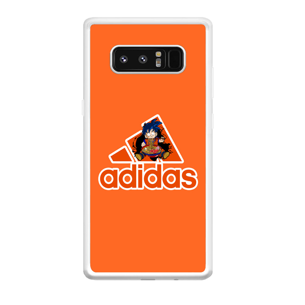 Adidas Son Goku Eats Ramen Samsung Galaxy Note 8 Case