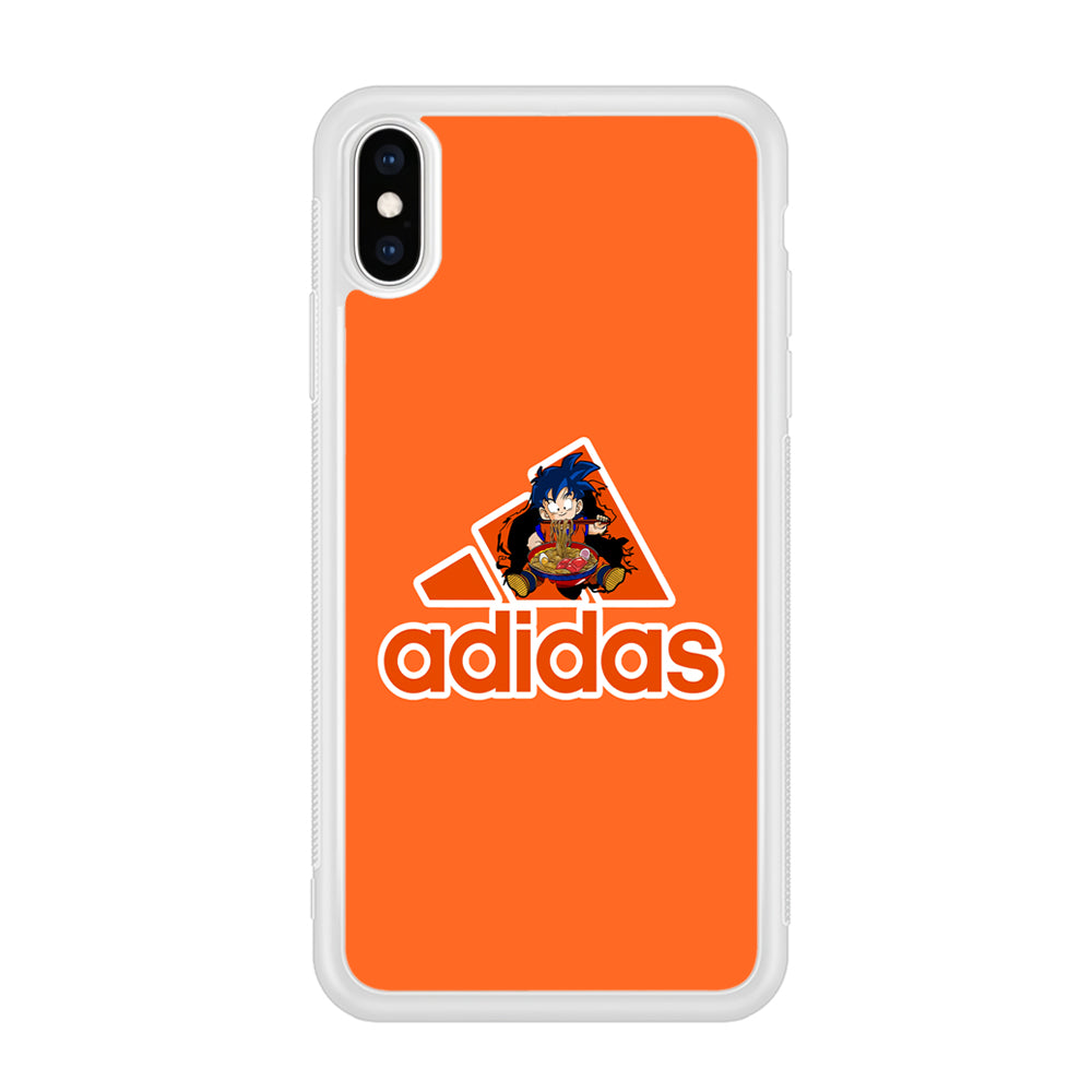 Adidas Son Goku Eats Ramen iPhone Xs Case