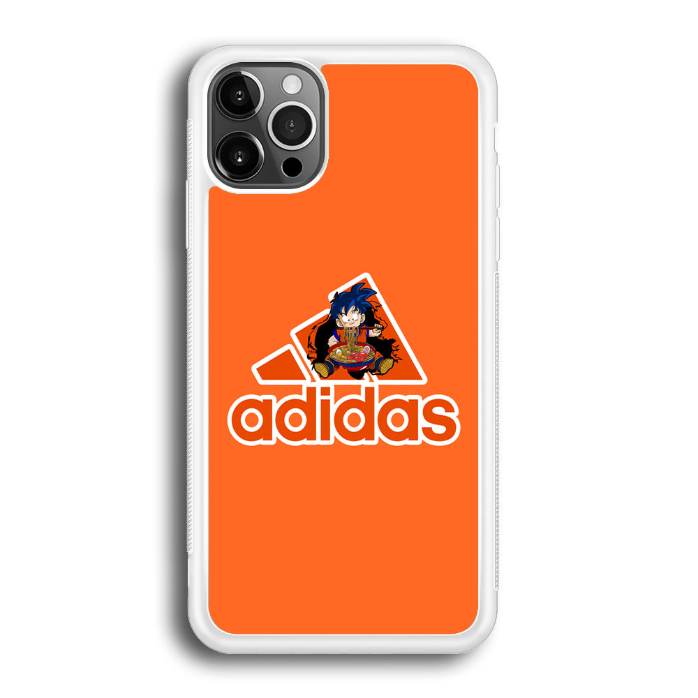 Adidas Son Goku Eats Ramen iPhone 12 Pro Case