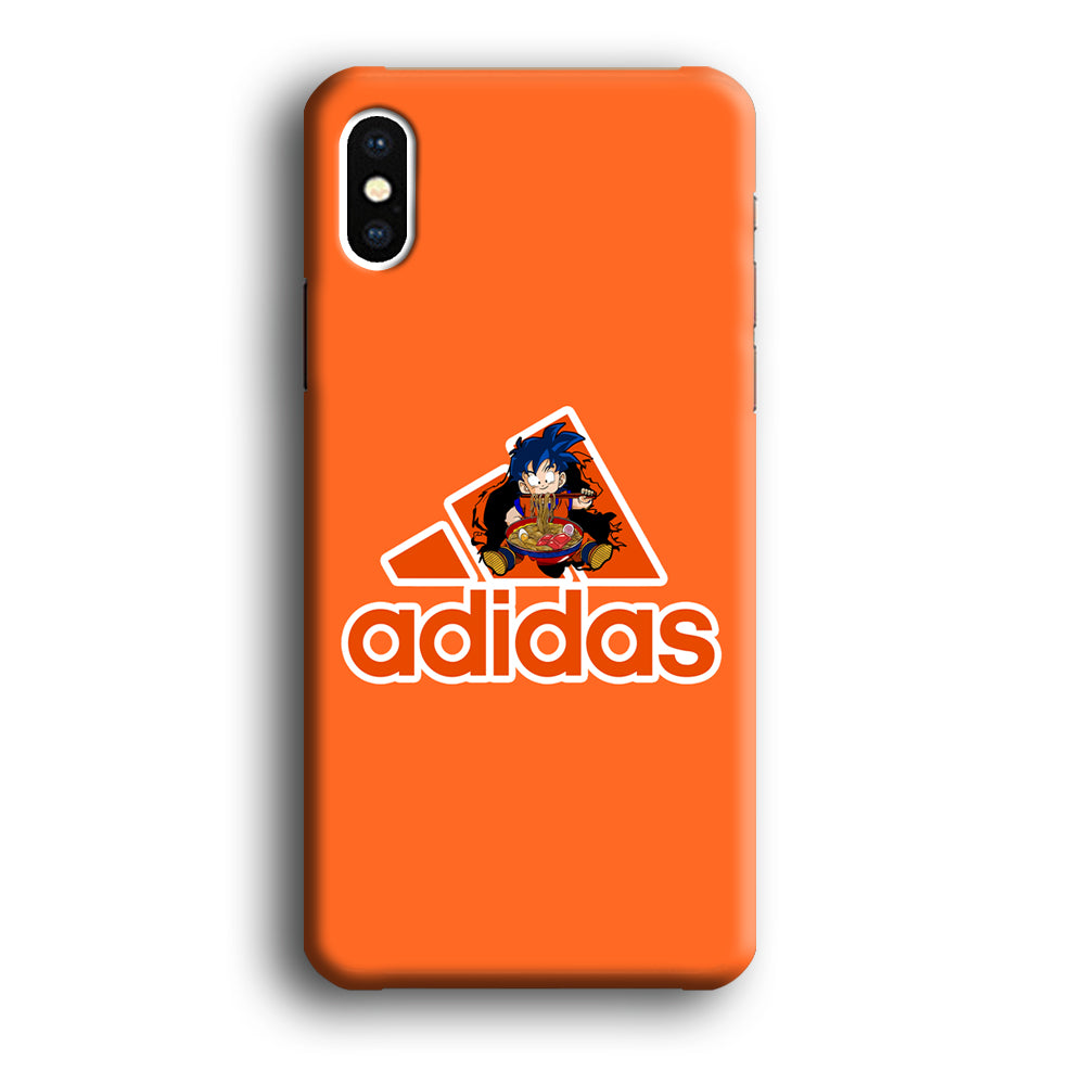 Adidas Son Goku Eats Ramen iPhone Xs Case