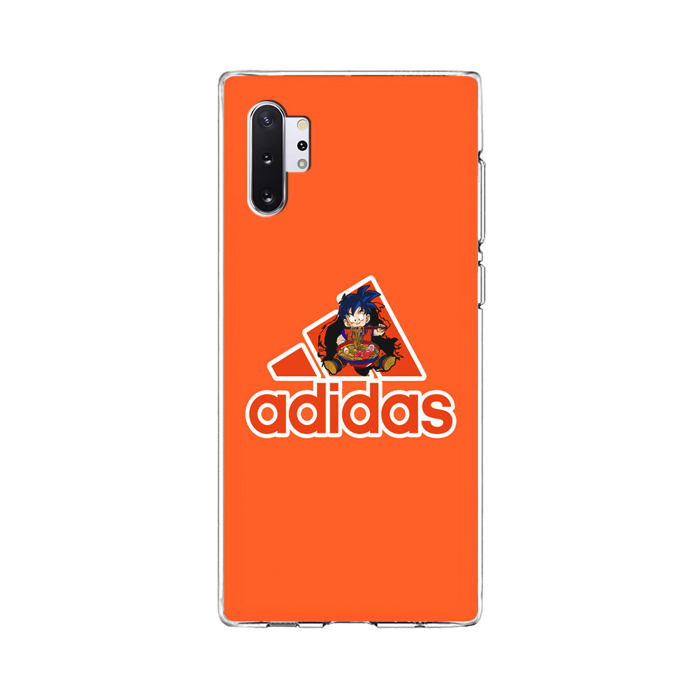 Adidas Son Goku Eats Ramen Samsung Galaxy Note 10 Plus Case