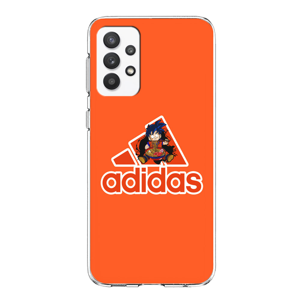 Adidas Son Goku Eats Ramen Samsung Galaxy A32 Case