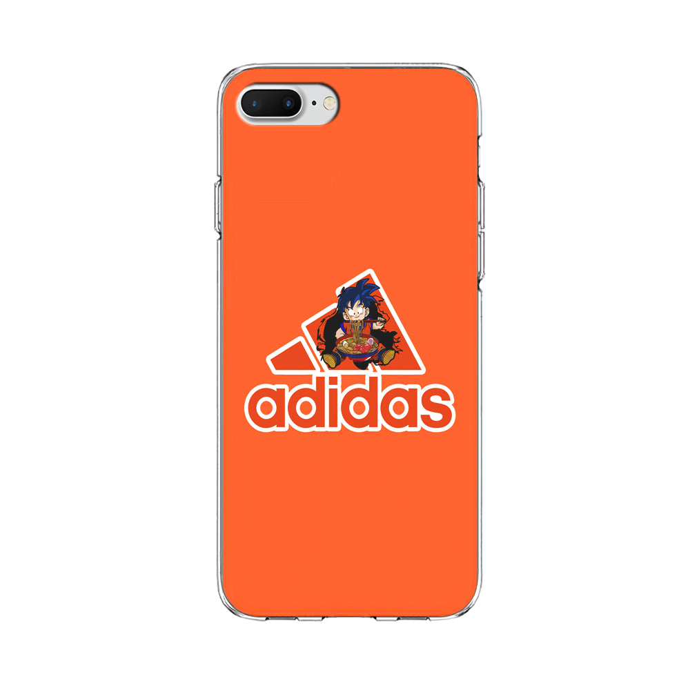 Adidas Son Goku Eats Ramen iPhone 8 Plus Case