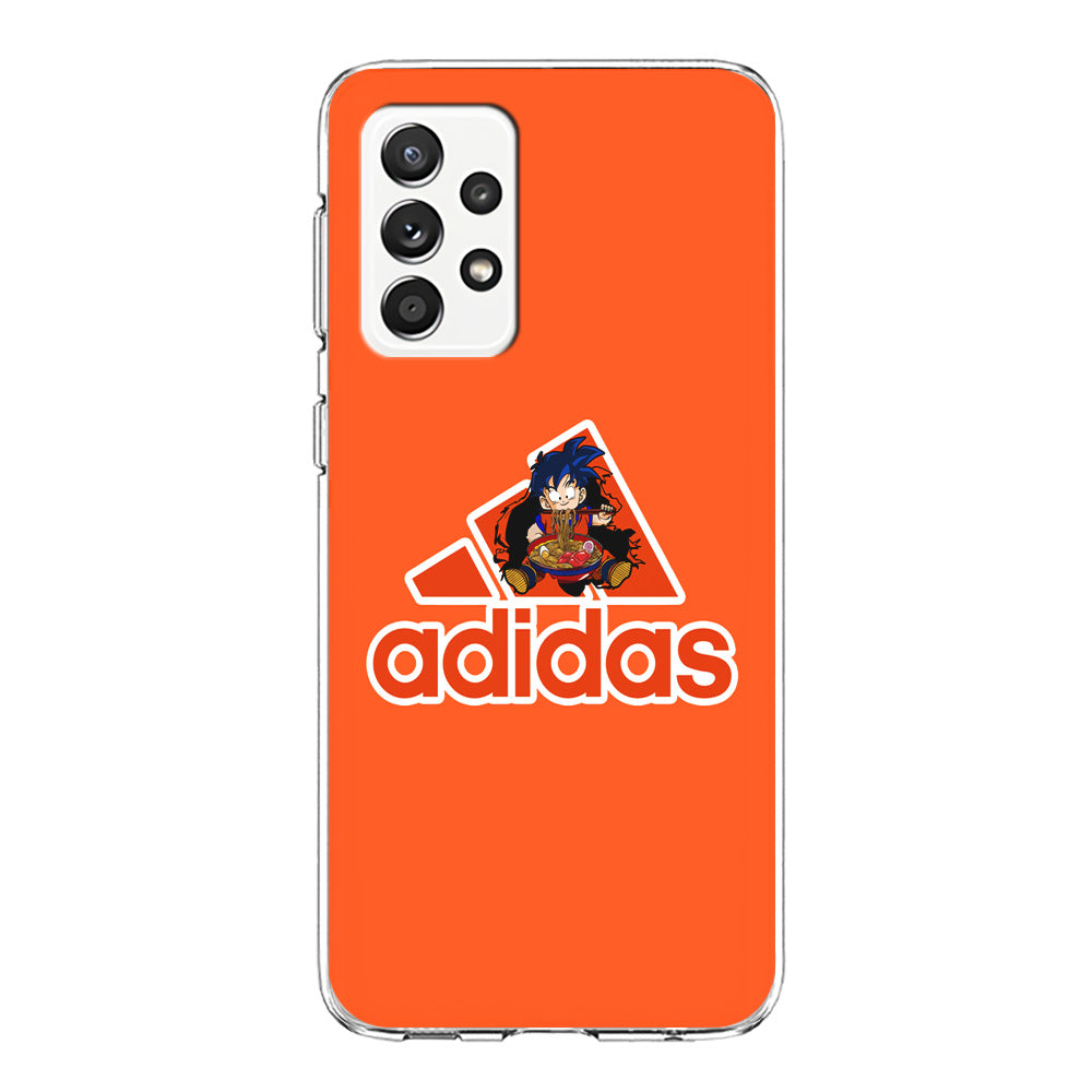 Adidas Son Goku Eats Ramen Samsung Galaxy A72 Case