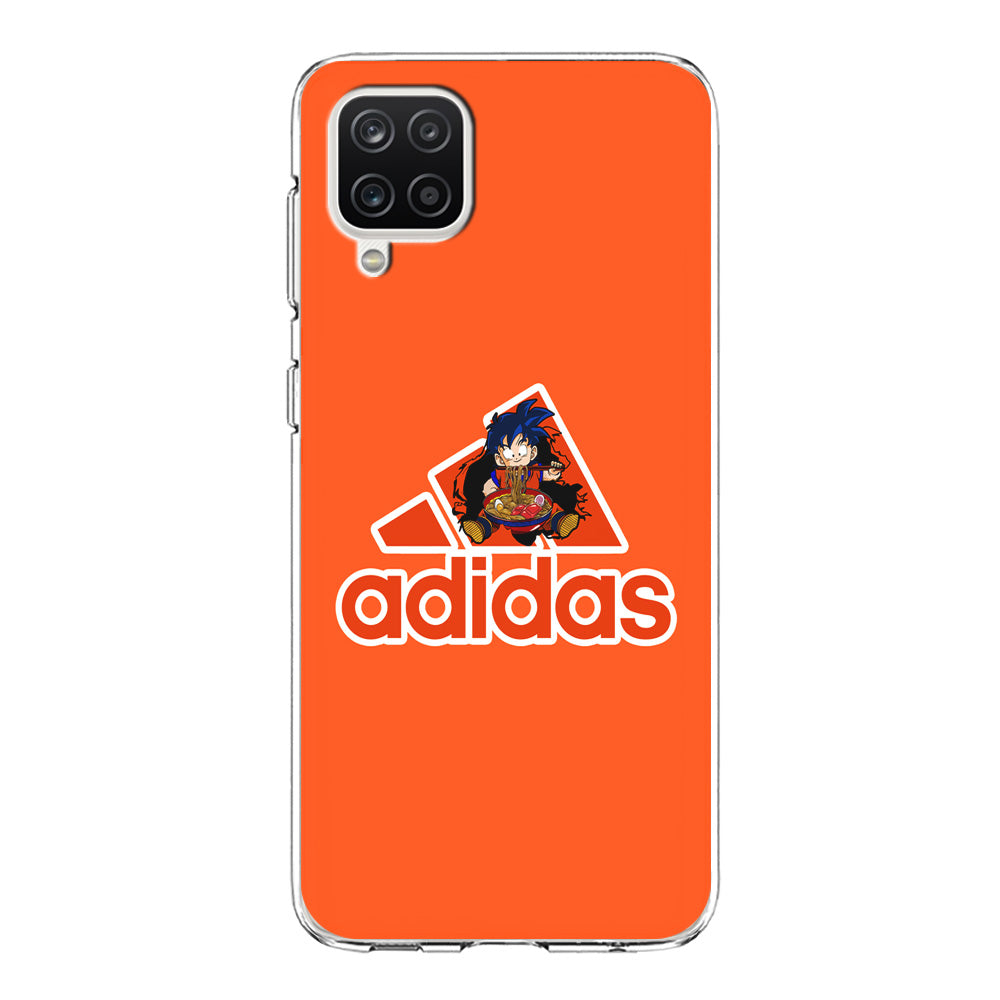 Adidas Son Goku Eats Ramen Samsung Galaxy A12 Case