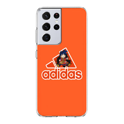 Adidas Son Goku Eats Ramen Samsung Galaxy S22 Ultra Case