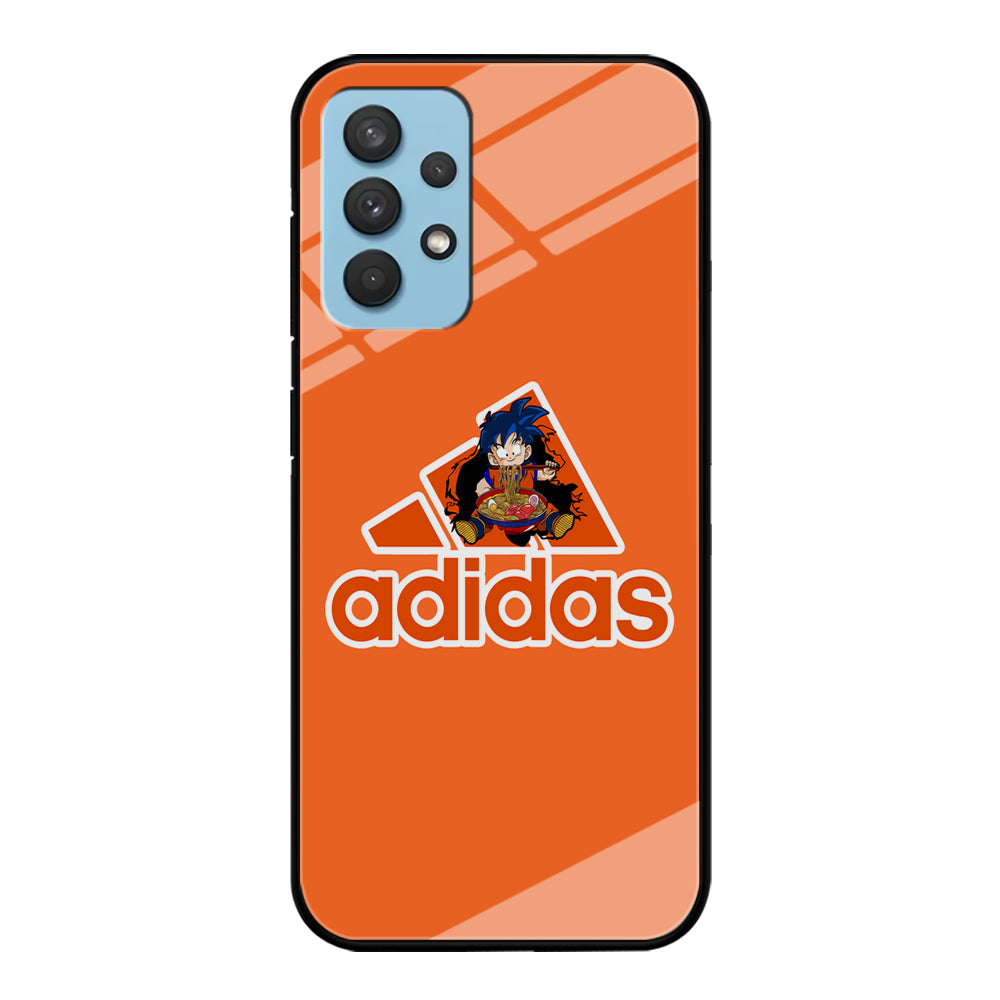 Adidas Son Goku Eats Ramen Samsung Galaxy A32 Case