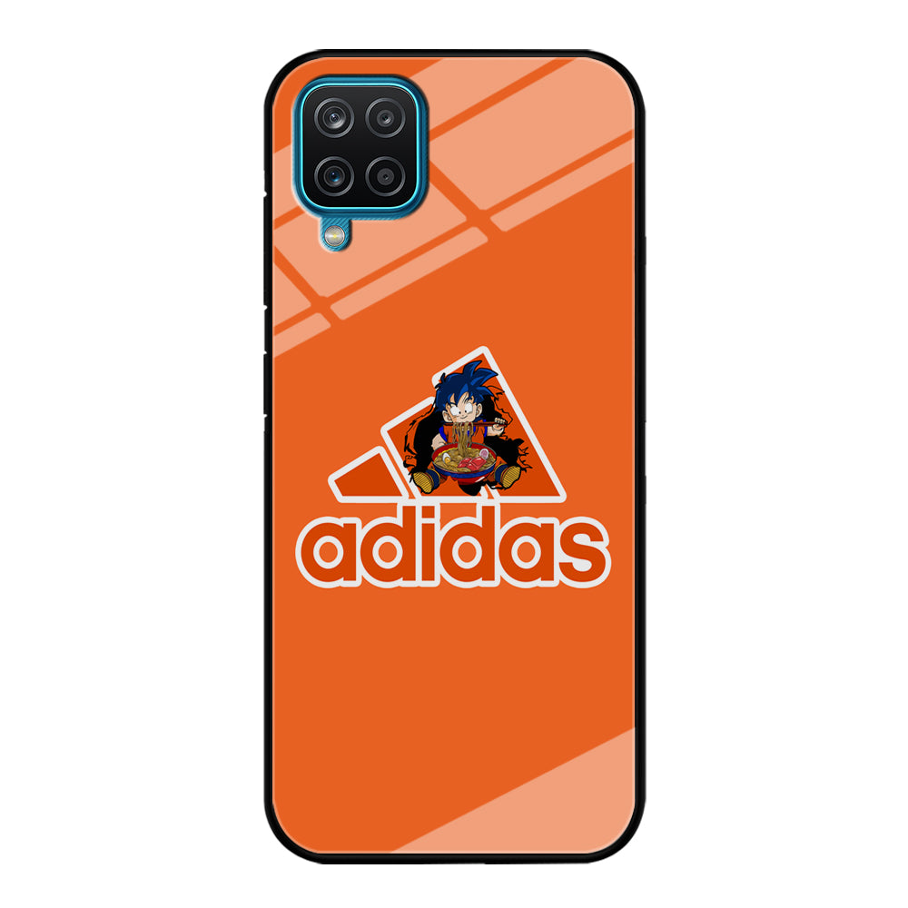 Adidas Son Goku Eats Ramen Samsung Galaxy A12 Case