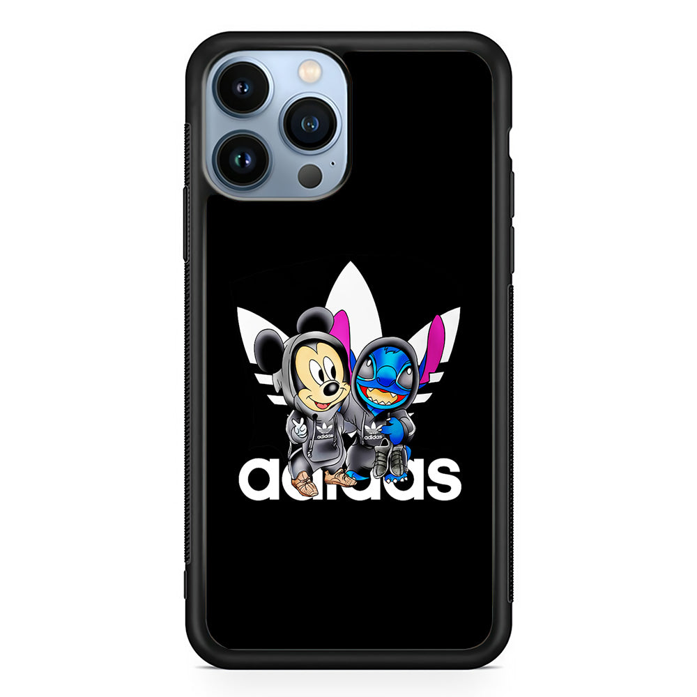 Adidas Stitch X Mickey Mouse iPhone 13 Pro Max Case