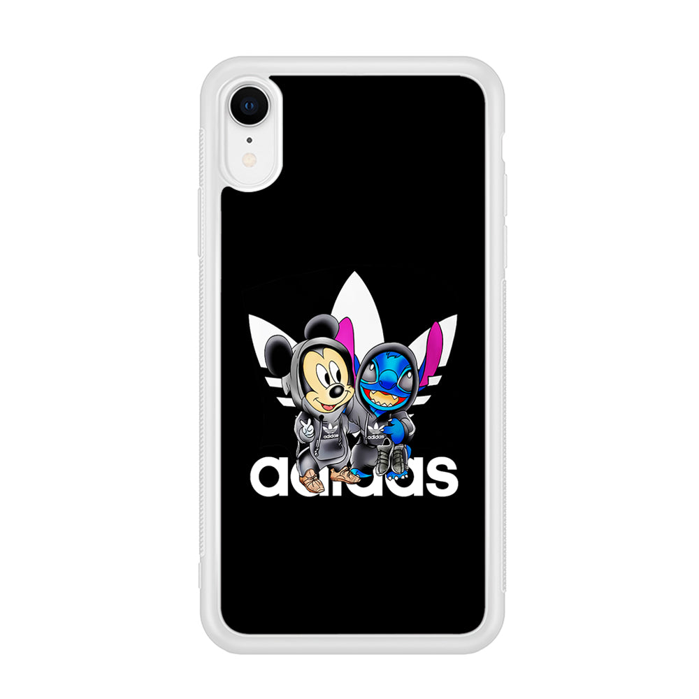 Adidas Stitch X Mickey Mouse iPhone XR Case