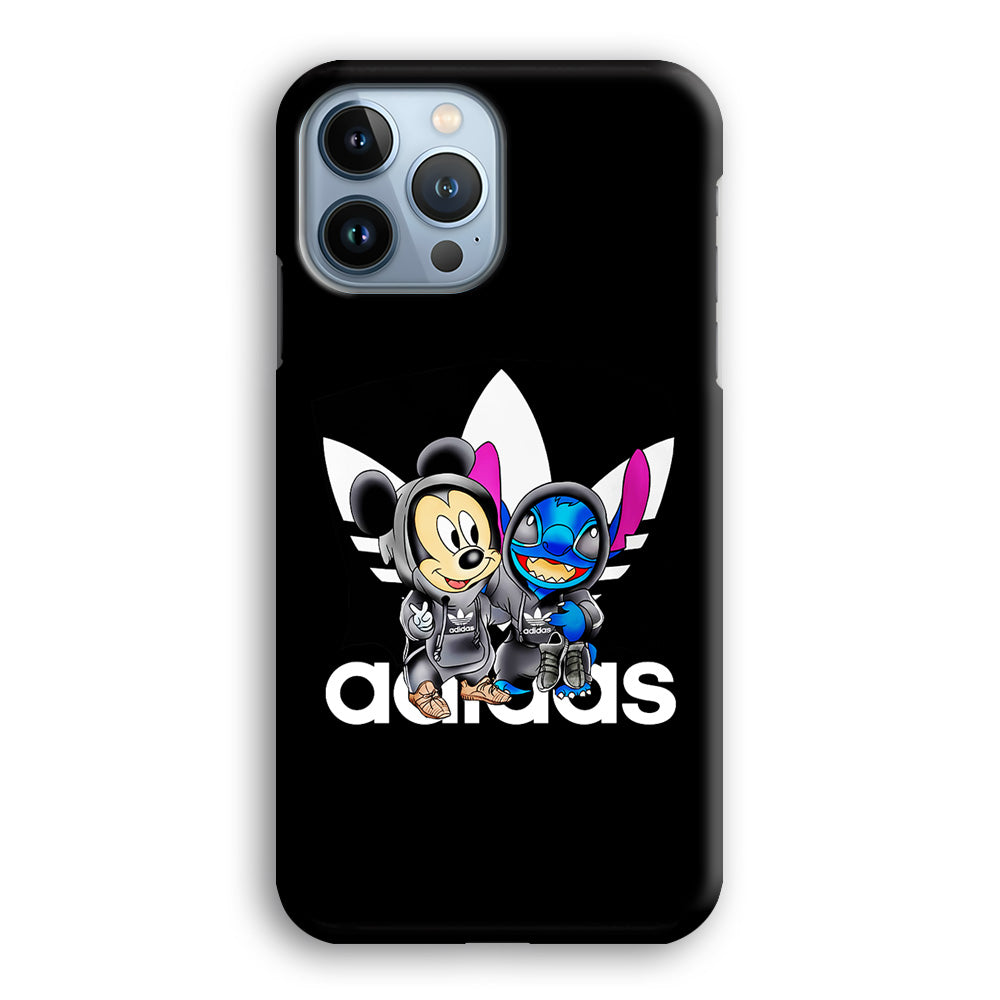 Adidas Stitch X Mickey Mouse iPhone 13 Pro Max Case