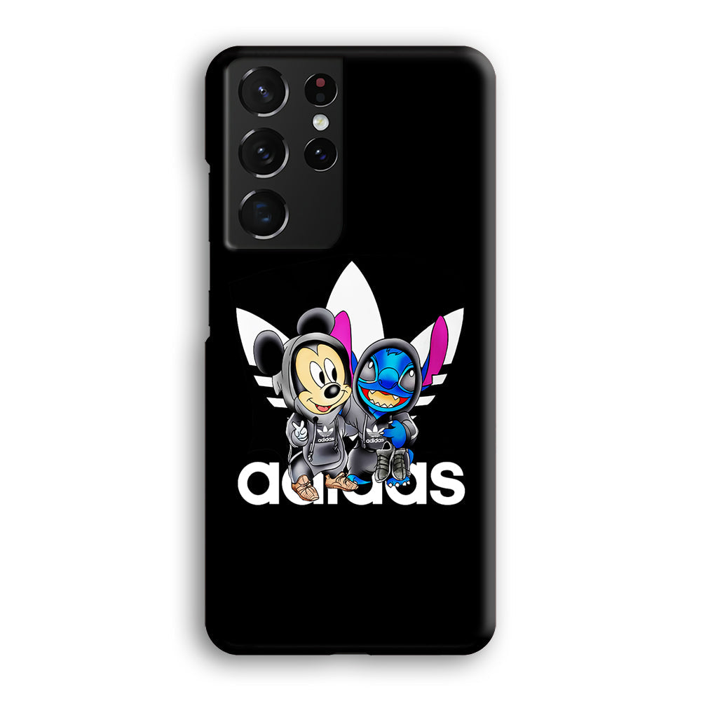 Adidas Stitch X Mickey Mouse Samsung Galaxy S23 Ultra Case