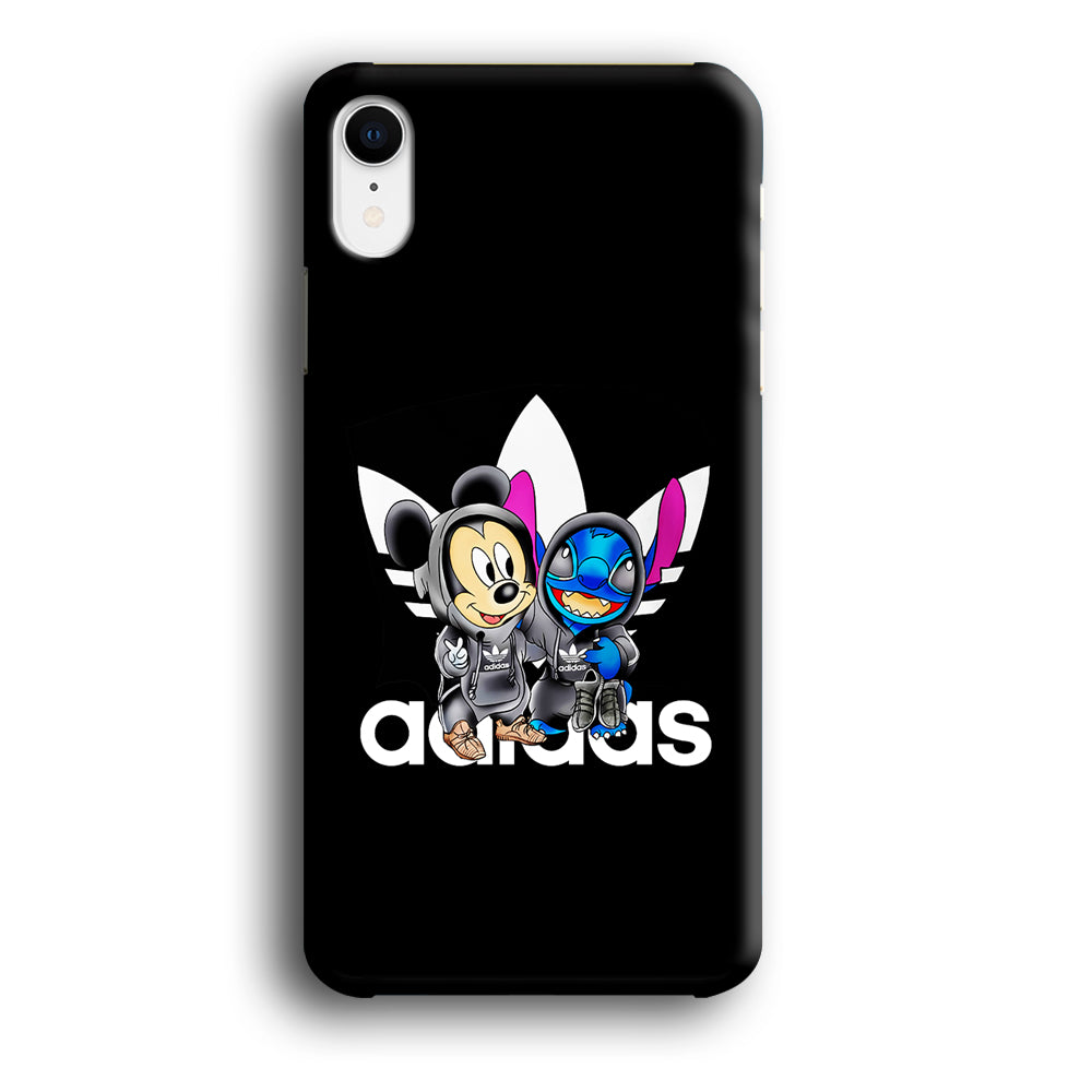 Adidas Stitch X Mickey Mouse iPhone XR Case