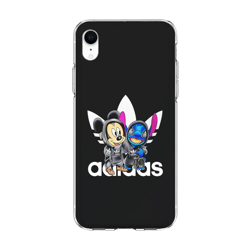 Adidas Stitch X Mickey Mouse iPhone XR Case