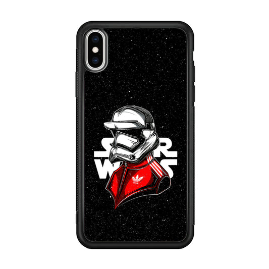 Adidas Stormtrooper Star Wars iPhone X Case-Mobile Phone Case-Rubber Black (2D Case)-Altracase