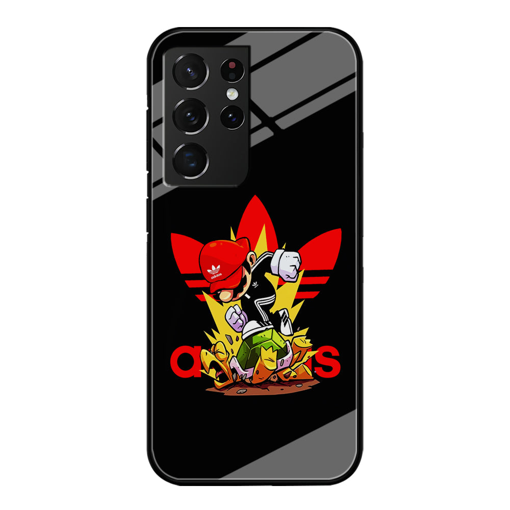 Adidas Super Mario Turtle Samsung Galaxy S22 Ultra Case