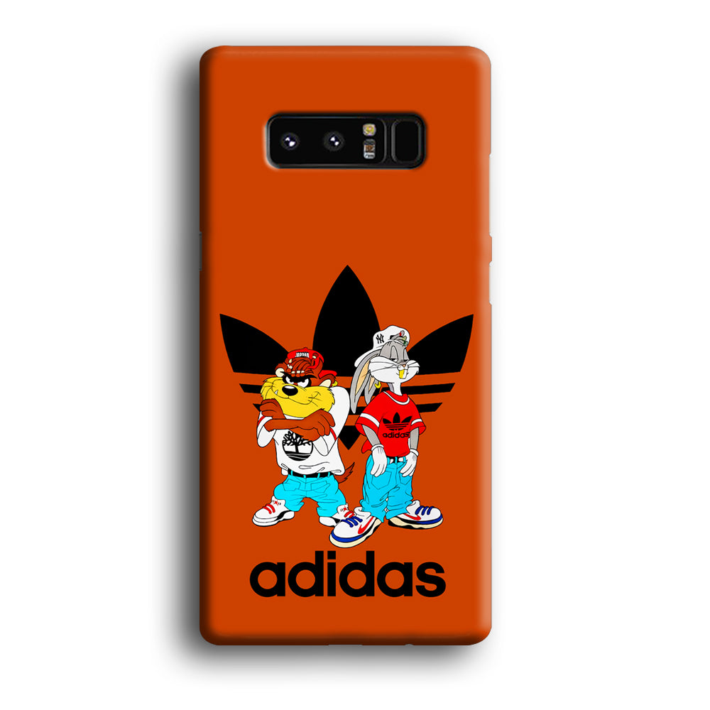 Adidas Taz And Bugs Samsung Galaxy Note 8 Case