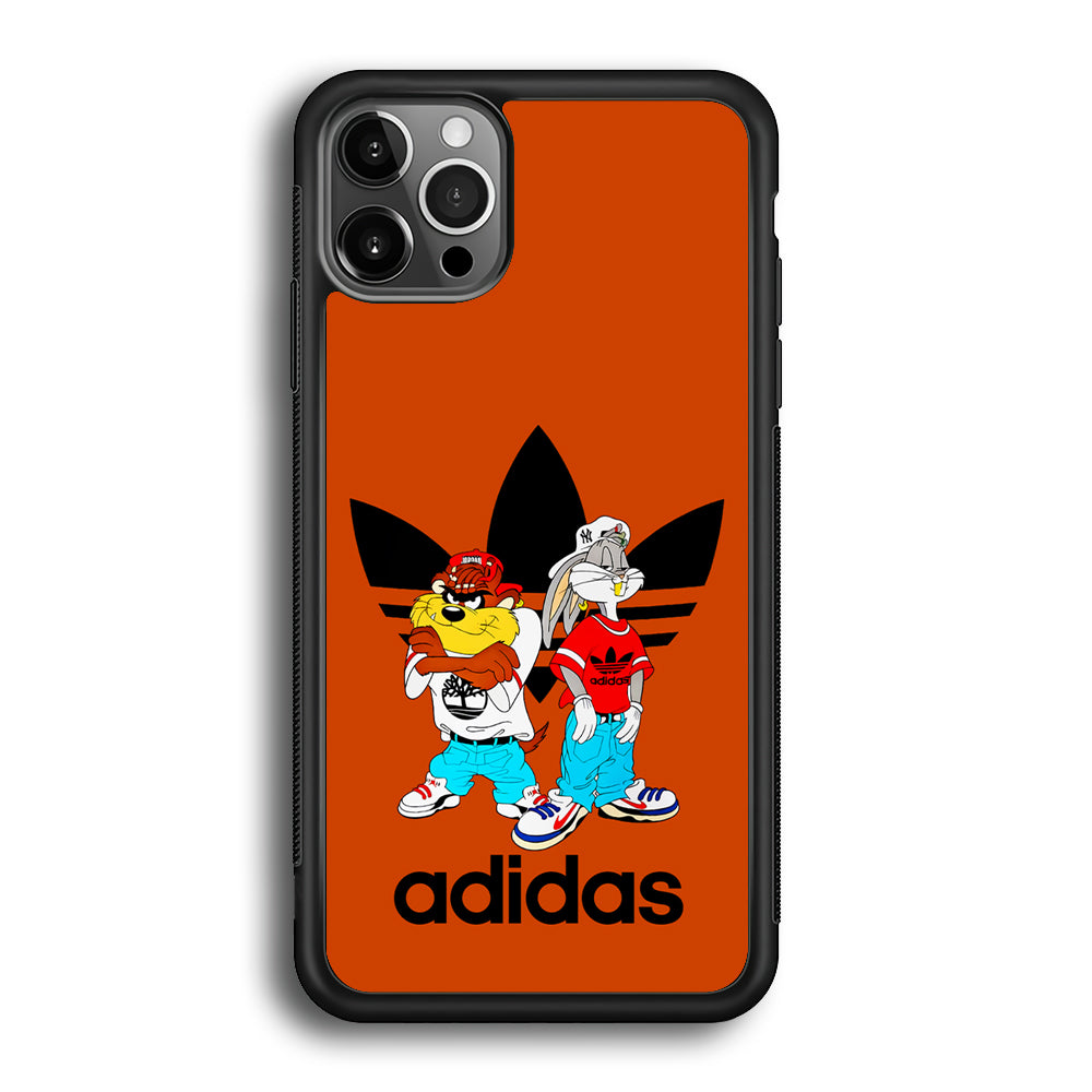 Adidas Taz And Bugs iPhone 12 Pro Case