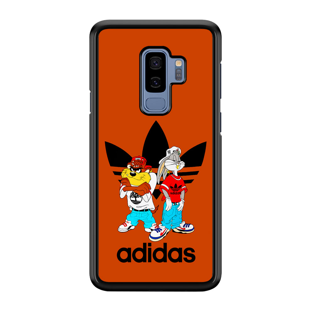 Adidas Taz And Bugs Samsung Galaxy S9 Plus Case