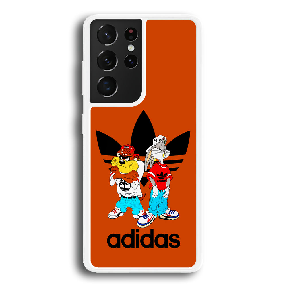 Adidas Taz And Bugs Samsung Galaxy S23 Ultra Case