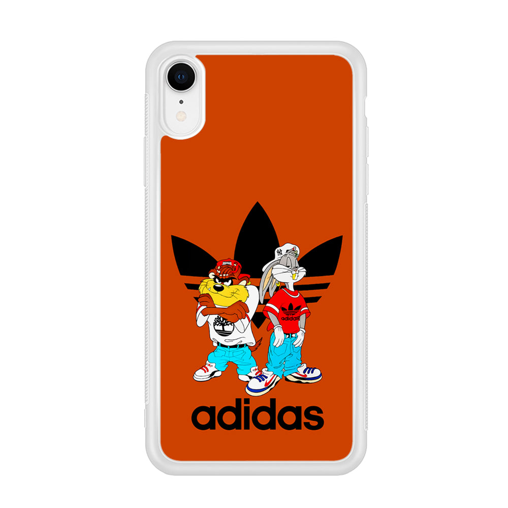 Adidas Taz And Bugs iPhone XR Case