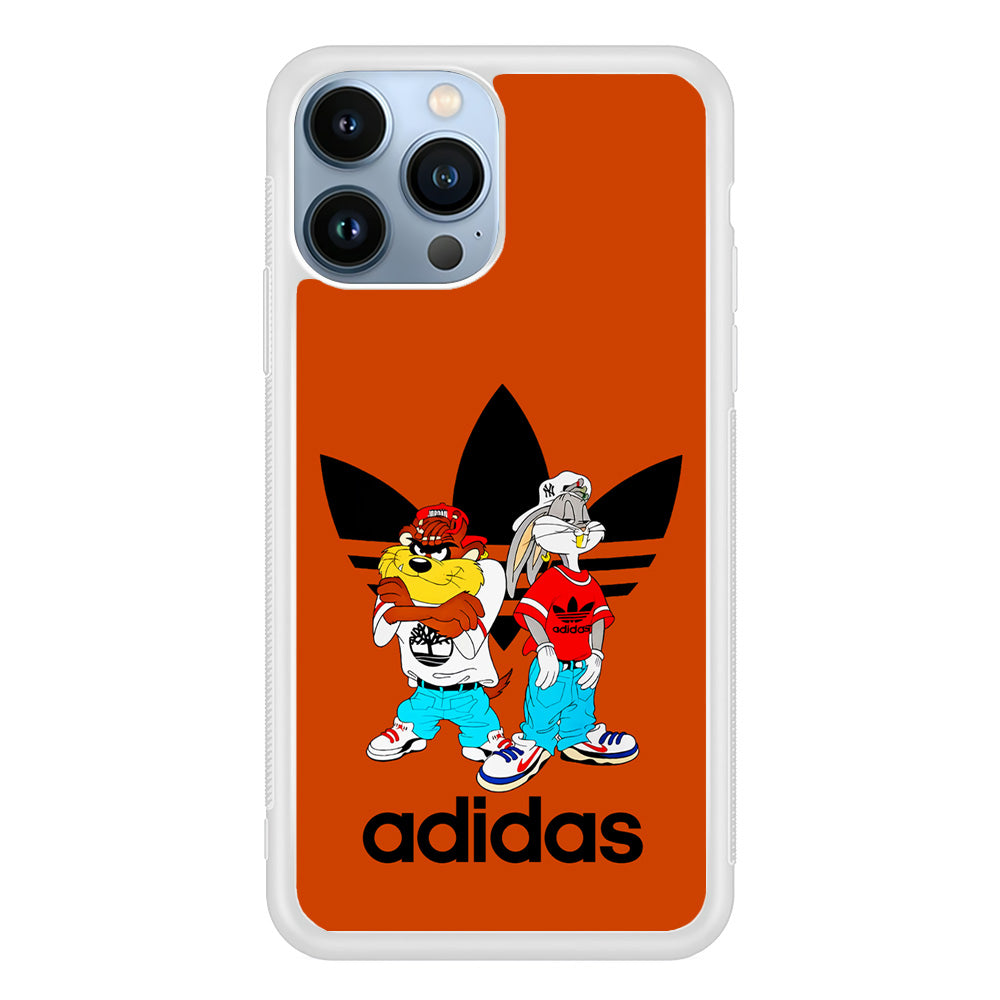 Adidas Taz And Bugs iPhone 13 Pro Case